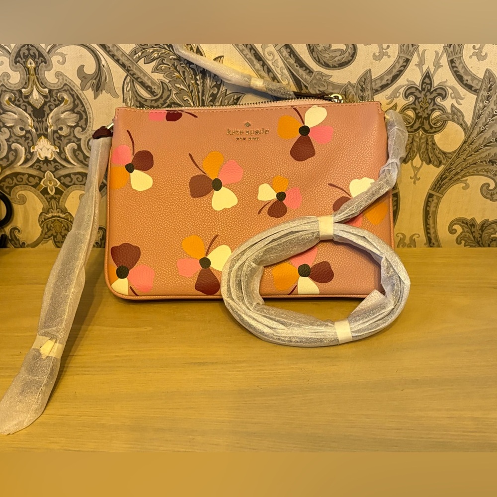 Kate Spade Pink Floral Crossbody Bag - Picture 3 of 12